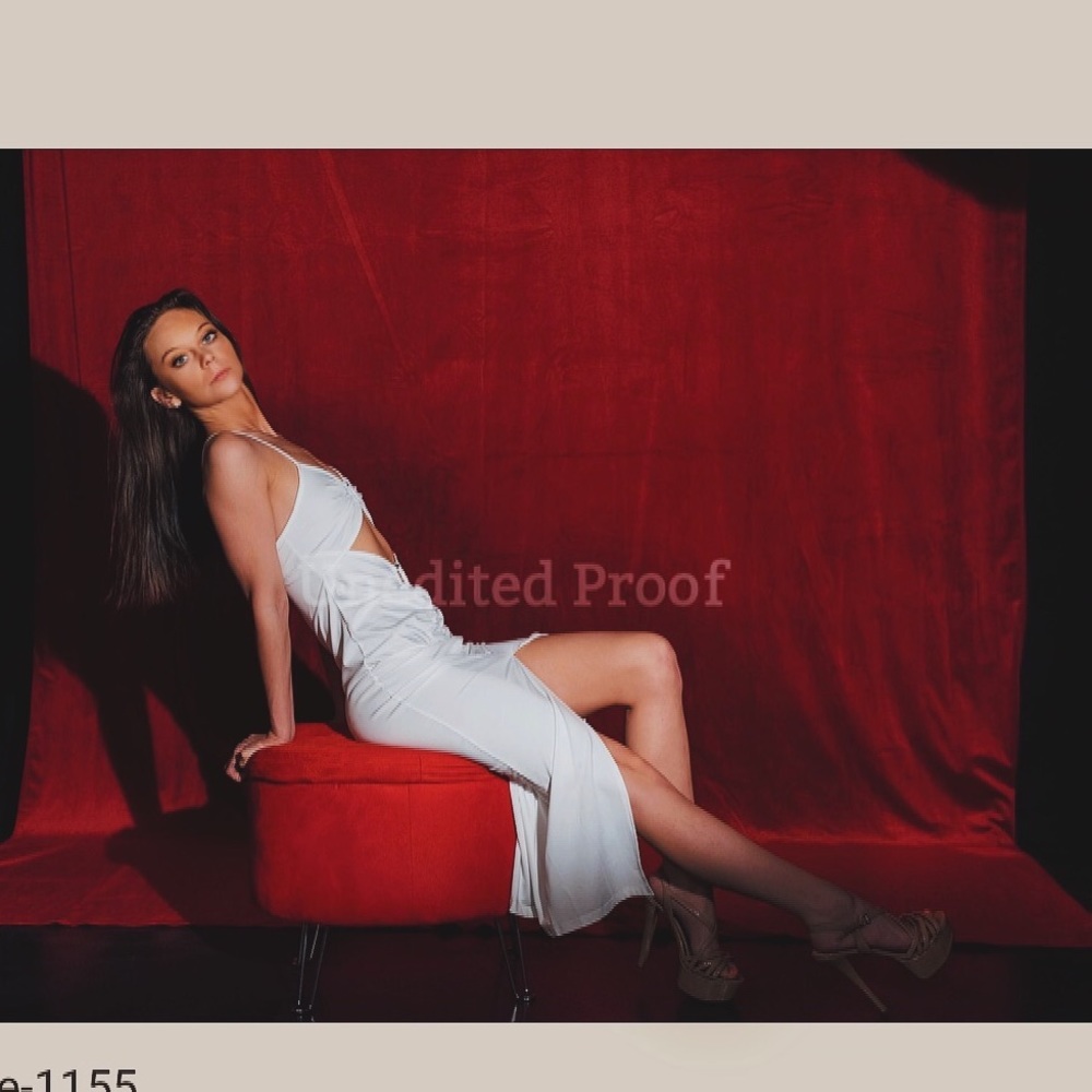 White dress